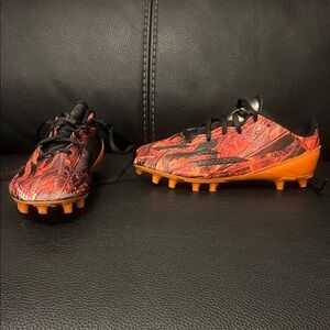 Adidas ADIZERO Kids soccer ⚽️ cleats - Red and Orange